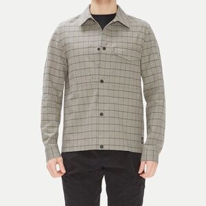 Paul Smith Snap Button Plaid Overshirt NEW